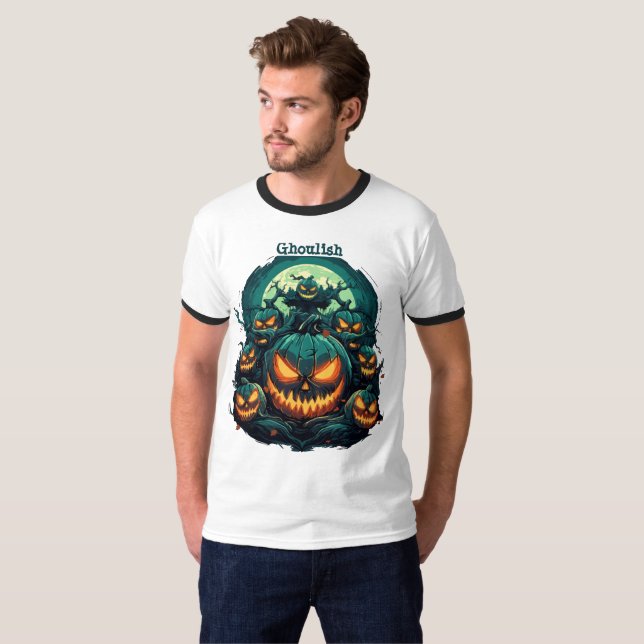 Ghoulish Glare T Shirt (Hel framsida)