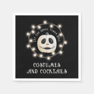 Ghoulish Halloween fest Pumpkin Pappersservett