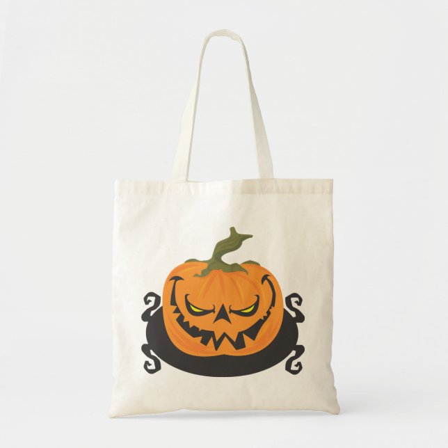 Ghoulish Jack-o-lantern Tygkasse (Framsidan)