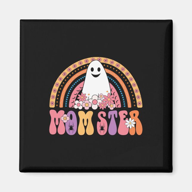Ghoulish Party Älskare Creepy Zombie Ghost Boo Flo Magnet (Framsidan)