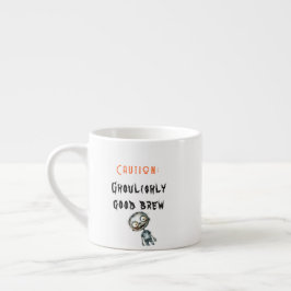 Ghoulishly Bra Brew White Halloween Espressomugg