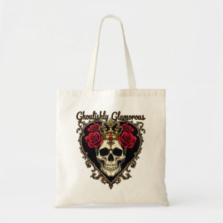 Ghoulishly Glamous, Halloween Elegance Design Tygkasse