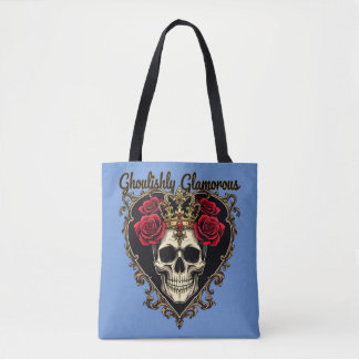 Ghoulishly Glamous, Halloween Elegance Design Tygkasse