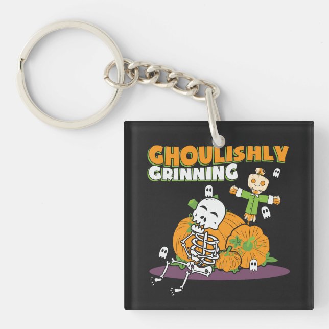 Ghoulishly Grinning Halloween Ghoul (Framsidan)