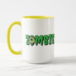 Ghoulishly Roligt Zombie Halloween Mugg