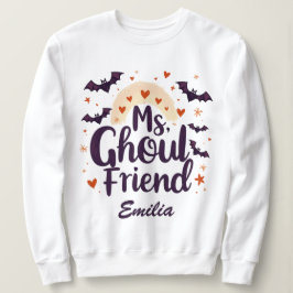Ghoulkompis Anpassat namn Halloween Sweatshirt T Shirt