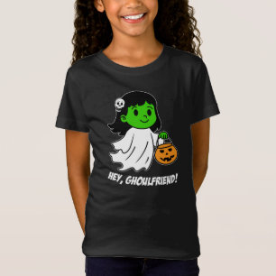 Ghoulkompis Halloween Girl Cute T Shirt