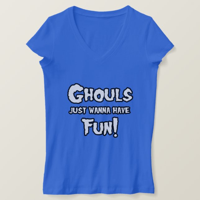 GHOULS BARA VILL HA ROLIGT TEE SHIRT (Design framsida)