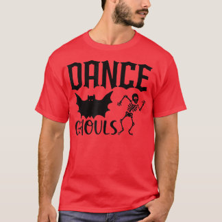 Ghouls Dance of Death Macabre Skeleton T Shirt