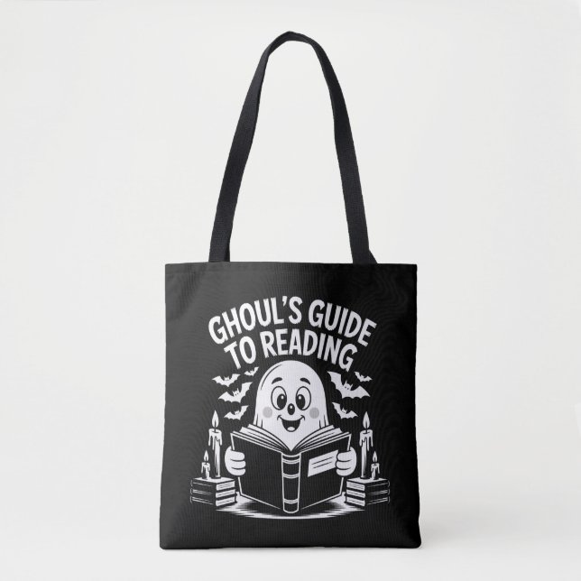 Ghoul's Guide to Reading Mysigt Tygkasse (Framsida)