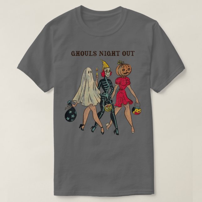 Ghouls-natten ut t shirt (Design framsida)