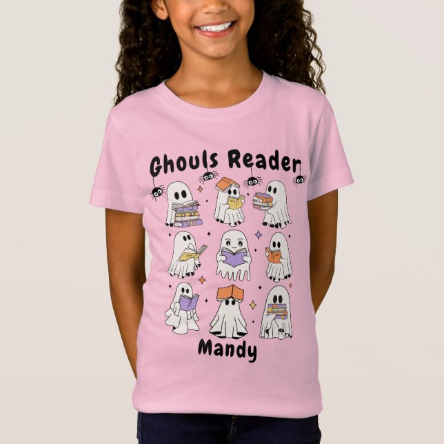 Ghouls Reader Bokar T-Shirt (Framsida)