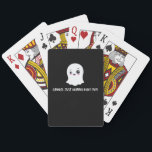 Ghouls vill bara ha en Roligt-talesman. Casinokort<br><div class="desc">Ett skämt Halloween-citattecken utformar en fullt av festlig charm. Idealisk för tricksande eller behandlade nätter.</div>