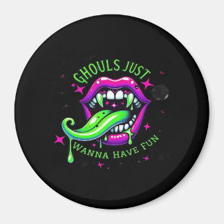 Ghouls vill bara ha Roligt Boo-tiful design Magnet