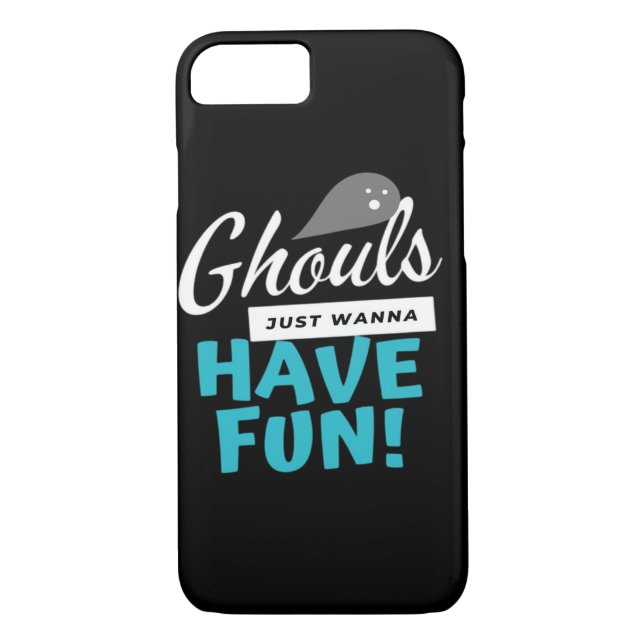 Ghouls vill bara ha Roligt. Case-Mate iPhone Skal (Baksida)