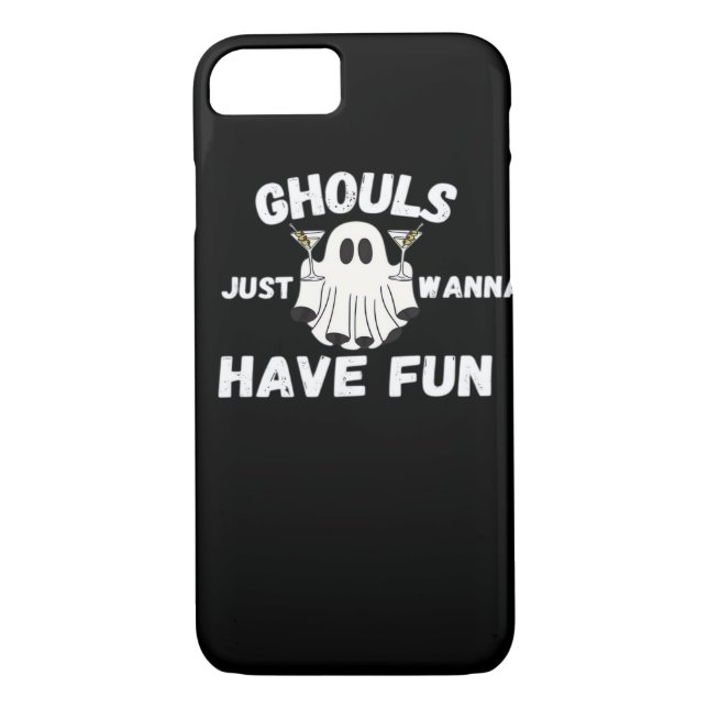 Ghouls vill bara ha Roligt... Case-Mate iPhone Skal (Baksida)