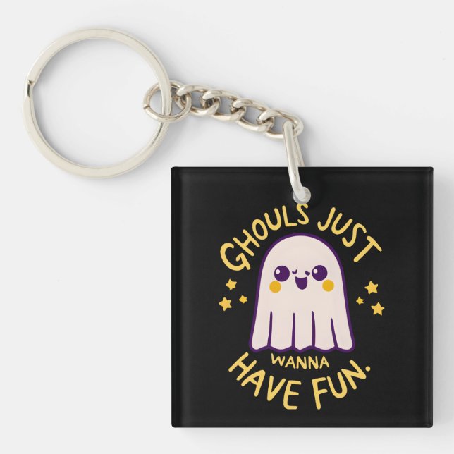 Ghouls vill bara ha Roligt, Cute Spöken Halloween (Framsidan)