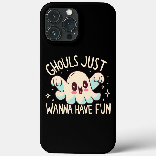Ghouls vill bara ha Roligt, Cute Spöken Halloween (Baksida)