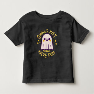Ghouls vill bara ha Roligt, Cute Spöken Halloween T Shirt