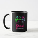 Ghouls vill bara ha Roligt - den roliga Vintagen H Mugg<br><div class="desc">En vintage-inspirerad Halloween-costumdesign med ikonen "Ghouls vill bara ha Roligt". Retro,  snyggt och roligt för festligt firande.</div>