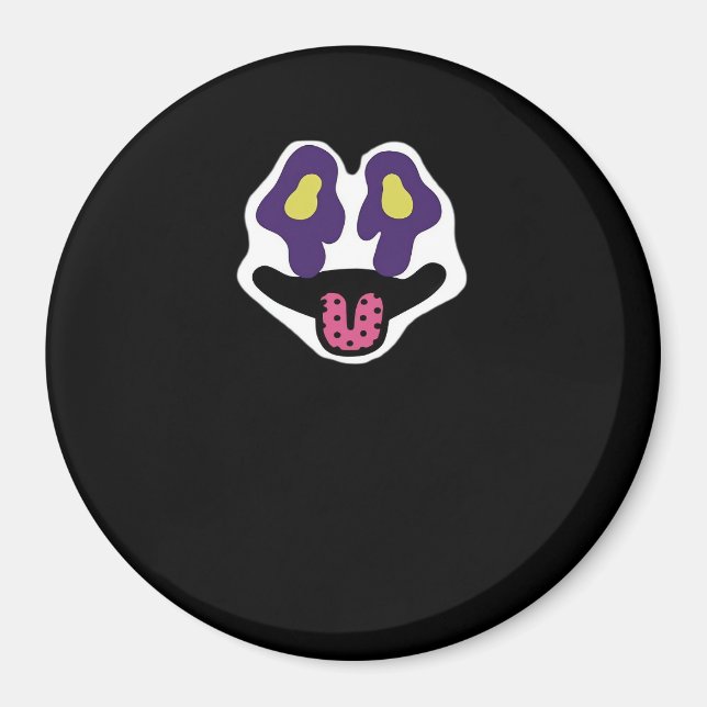 Ghouls vill bara ha Roligt design och citat Magnet (Framsidan)