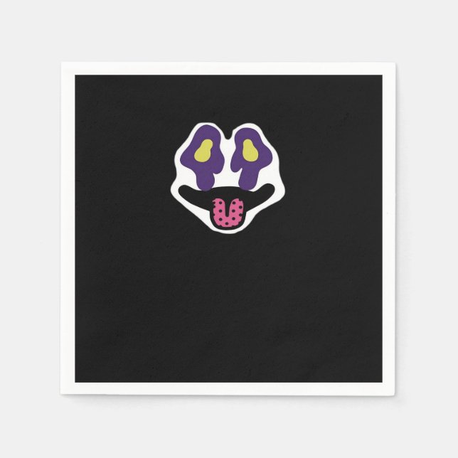 Ghouls vill bara ha Roligt design och citat Pappersservett (Framsidan)