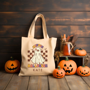 Ghouls vill bara ha roligt Groovy Halloween Tygkasse