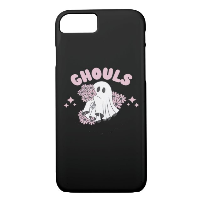 Ghouls vill bara ha Roligt Halloween Art Basic Sty Case-Mate iPhone Skal (Baksida)