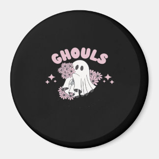 Ghouls vill bara ha Roligt Halloween Art Basic Sty Magnet