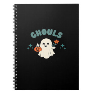 Ghouls vill bara ha Roligt Halloween Art Funny Quo Anteckningsbok