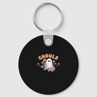 Ghouls vill bara ha Roligt Halloween Art Sloth Des Nyckelring