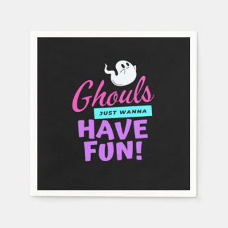 Ghouls vill bara ha Roligt - Halloween Humor Pappersservett