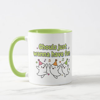Ghouls vill bara ha Roligt Halloween Mugg