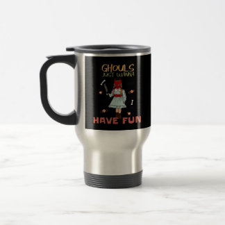 Ghouls vill bara ha Roligt Halloween Slogan Resemugg