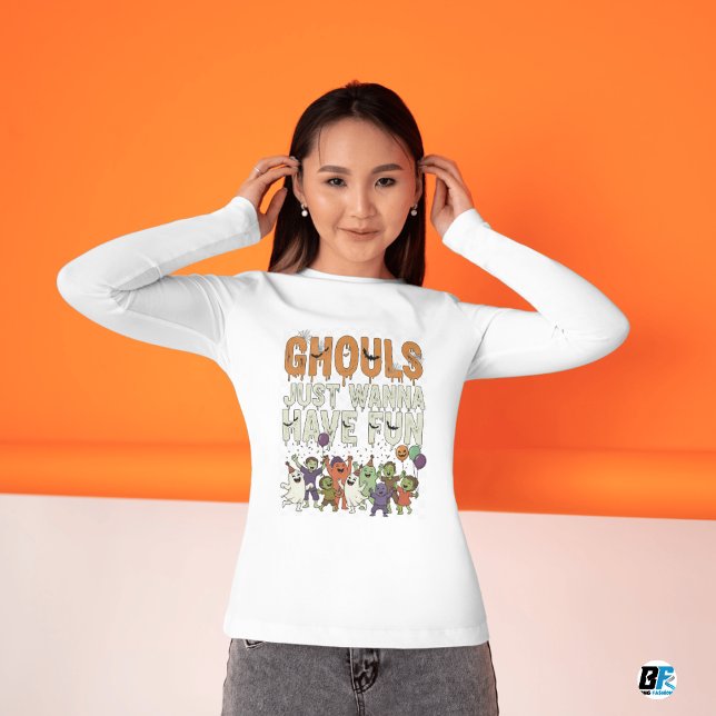 Ghouls vill bara ha Roligt - Halloween Speciell T Shirt (Skapare uppladdad)