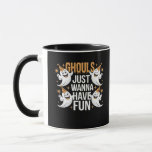 Ghouls vill bara ha Roligt höstvibes Mugg<br><div class="desc">En höst visar en mysigt version,  säsong och lekfull. Perfekt för fall mode.</div>