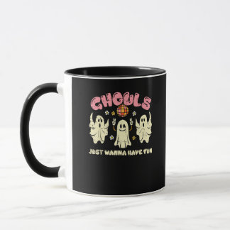 Ghouls vill bara ha Roligt på Halloween Costume Mugg
