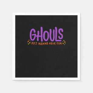 GHOULS vill bara ha Roligt Passande Pappersservett