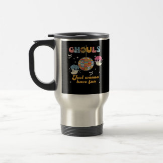Ghouls vill bara ha Roligt Retro Groovy Halloween Resemugg