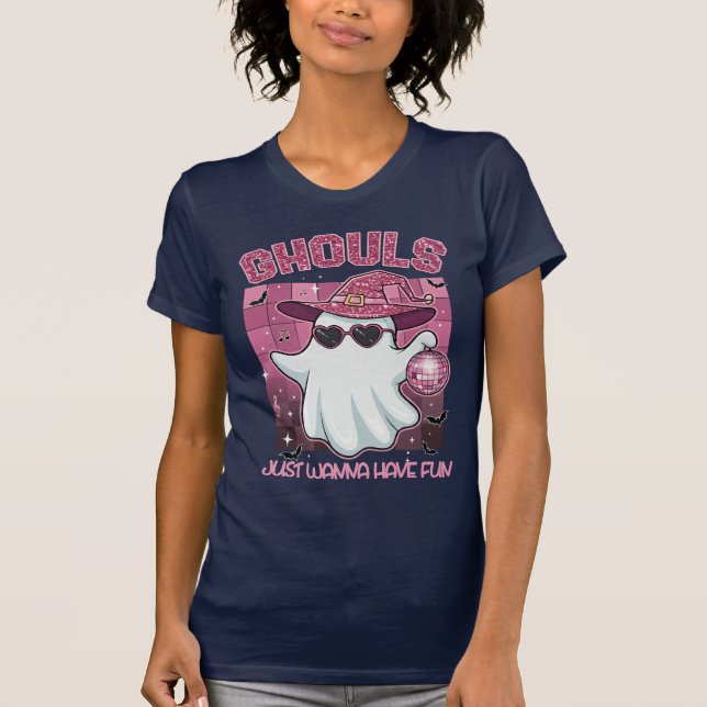 Ghouls vill bara ha Roligt T Shirt (Framsida)