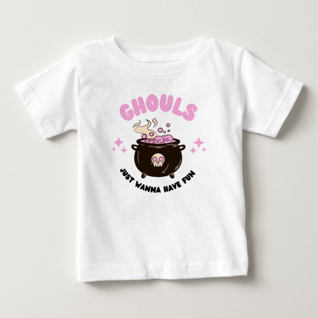 Ghouls vill bara ha roligt t shirt (Framsida)
