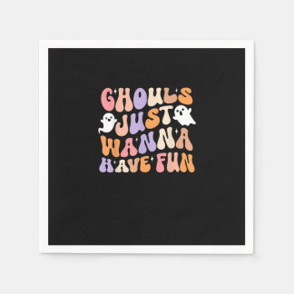 Ghouls vill bara ha Roligtens talessäsong Groovy H Pappersservett