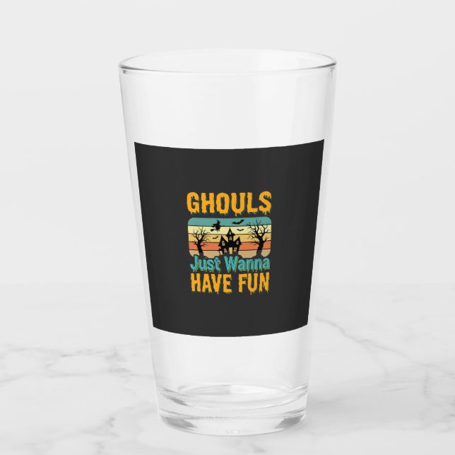 Ghouls Vill Ha Kul Halloween-design_1 Glaskopp (Framsida)