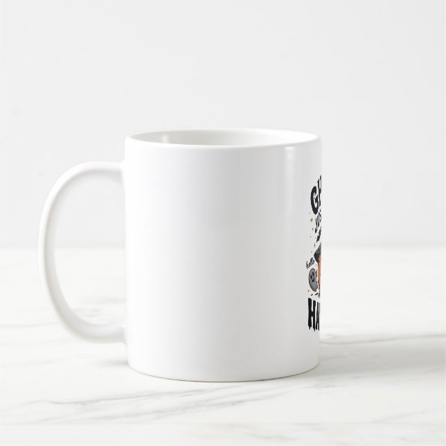 Ghouls Vill Ha Kul Halloween Pumpa Spöke Kaffemugg (Vänster)