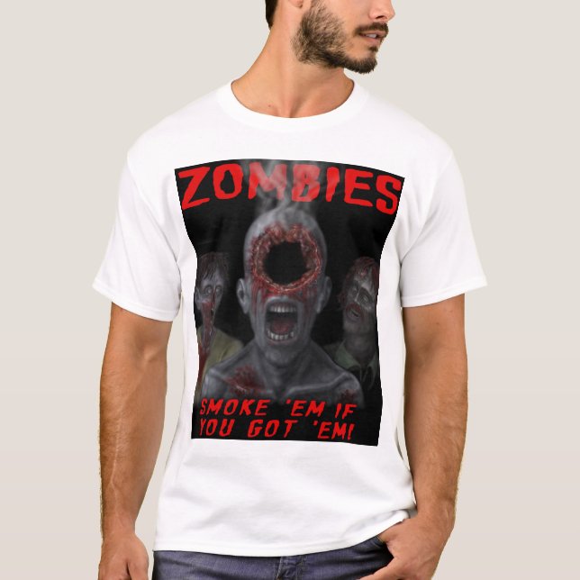 Ghoulzone Zombies - seiyge - grundläggande T T Shirt (Framsida)