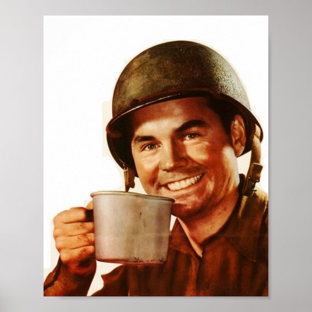 GI Cuppa Joe Poster (Framsidan)
