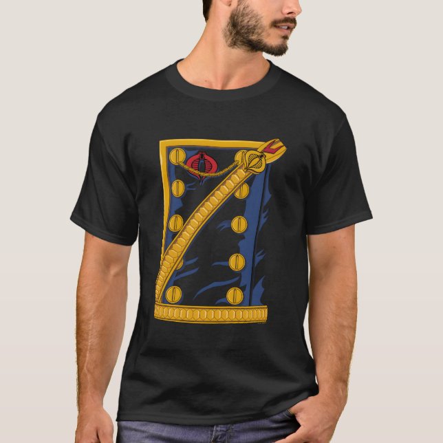 Gi Joe Cobra Comder T Shirt (Framsida)