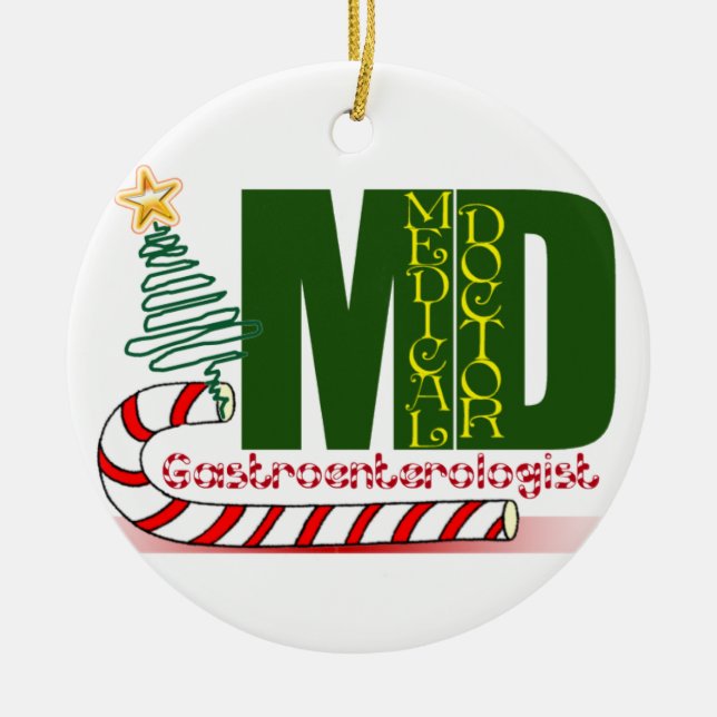 GI MD CHRISTMAS ORNAMENT GASTROENTEROLOGIST DOKTOR (Framsidan)
