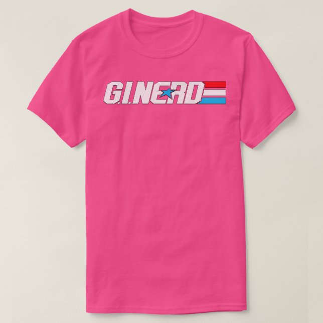 GI Nerd T Shirt (Design framsida)