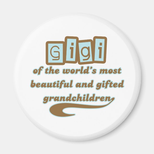 Gi of Giftad Grandchildren Magnet (Framsidan)